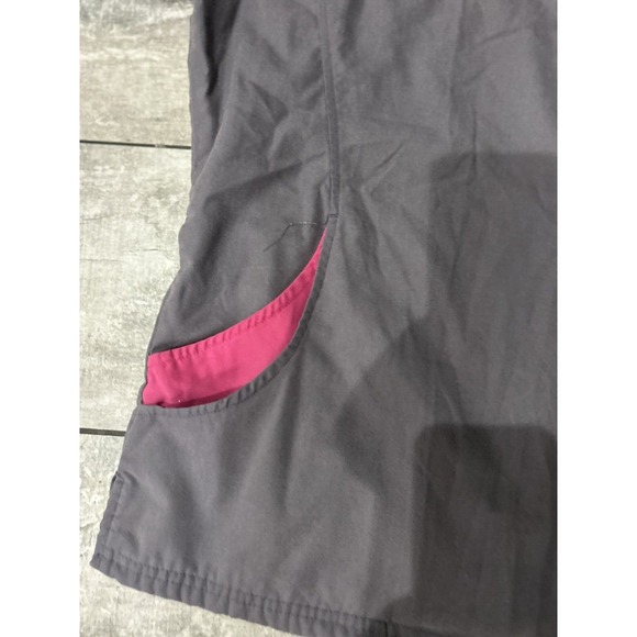 Butter‎ Soft Womens XS Scrub Top POCKETS V neck Purple Blue Gray Pink (2) Tops - Picture 11 of 13